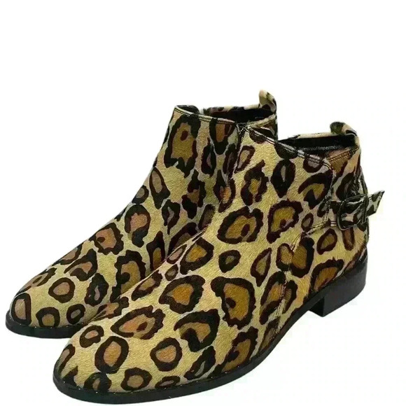 Blondo Tami Women's  Animal Print Waterproof Ankle Boots Booties Size 8.5 M - Picture 2 of 12
